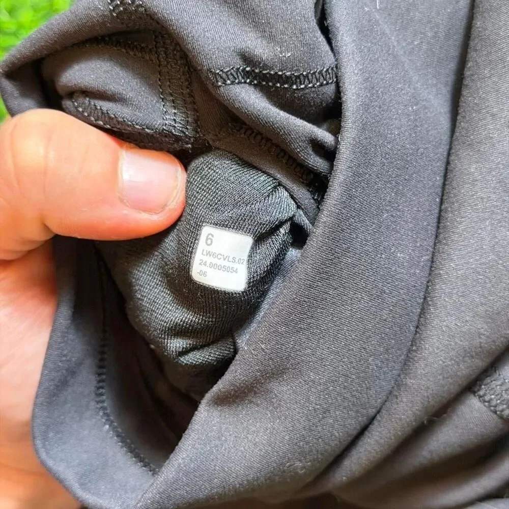 Lululemon black align leggings size 6